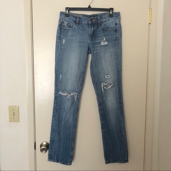 J. Crew Denim - J. Crew Vintage Distressed Matchstick Jeans